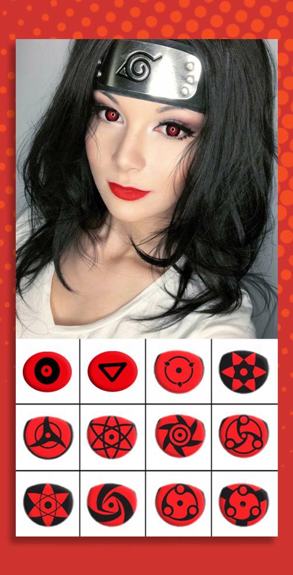 Sharingan Eyes Camera - Anime Photo Effect APK для Android — Скачать