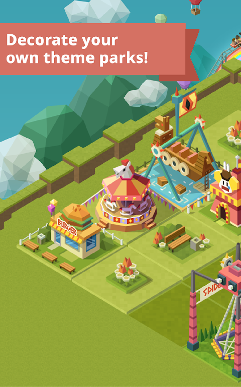 2048 Tycoon World Theme Park APK für Android Download