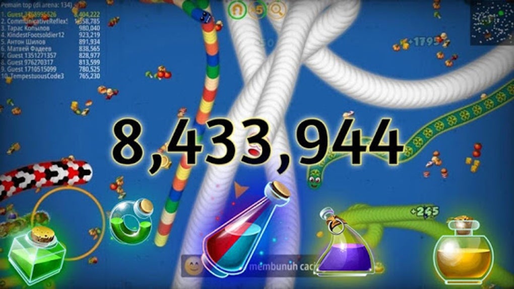 New Cacing.io 2020: Snake Zone Worm Mate Games APK untuk ...