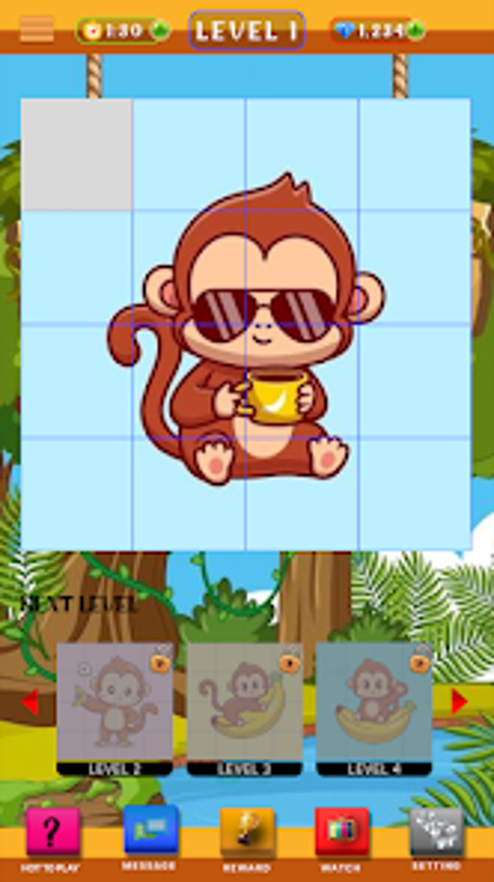 MONKEY PUZZLE для Android — Скачать