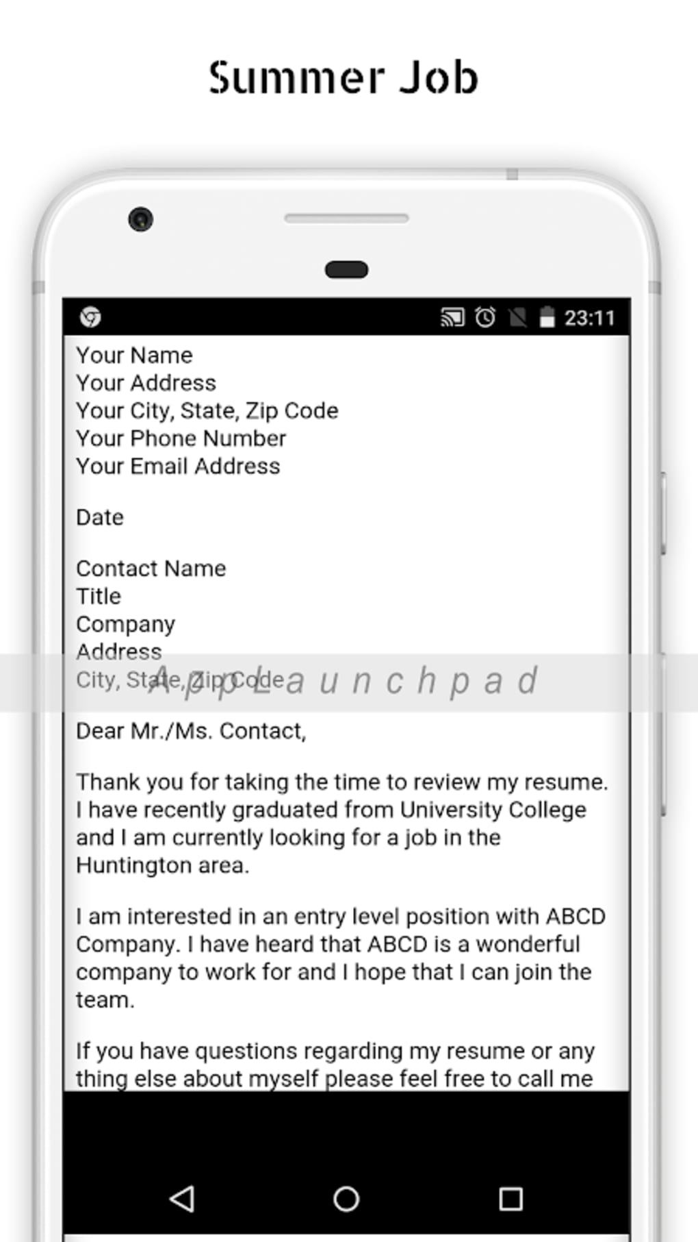 Cover letter samples APK for Android Download
