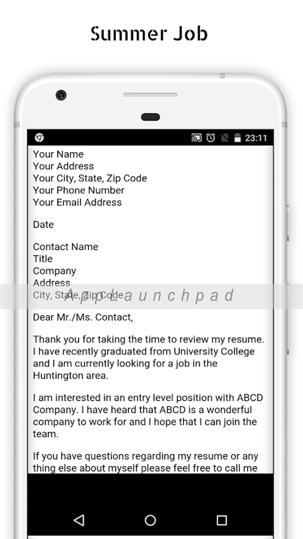 Cover Letter Samples APK For Android Download