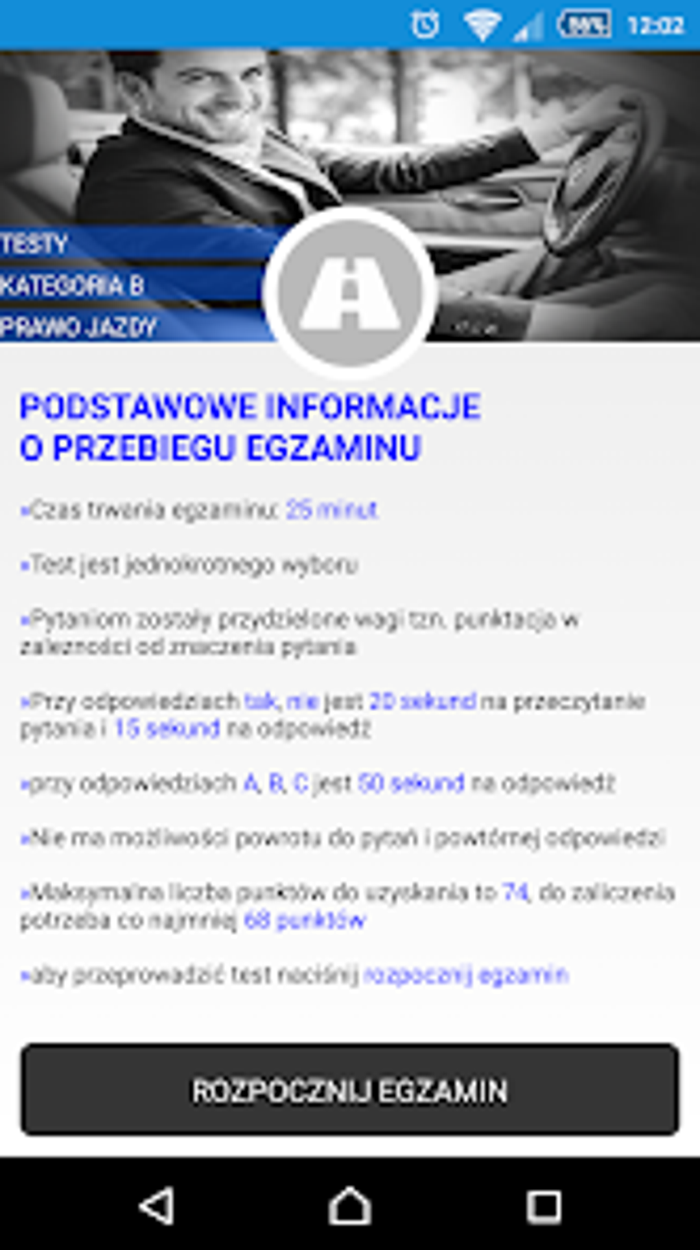 Android Için Testy Na Prawo Jazdy B DEMO - İndir