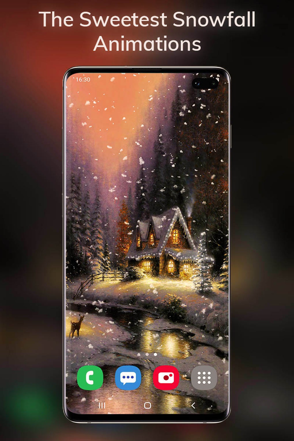 Snowfalling Live Wallpapers для Android — Скачать