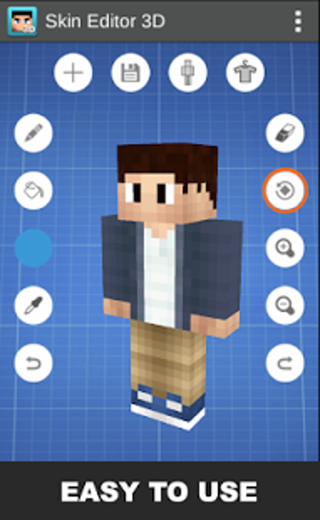 Skin Editor Minecraft PE - Custom Skin Creator APK For Android for Minecraft