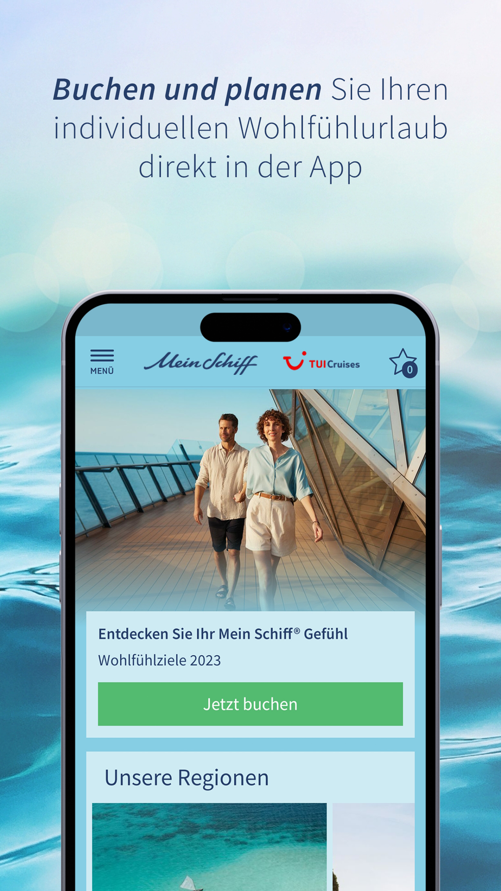 IPhone Mein Schiff Kreuzfahrten 