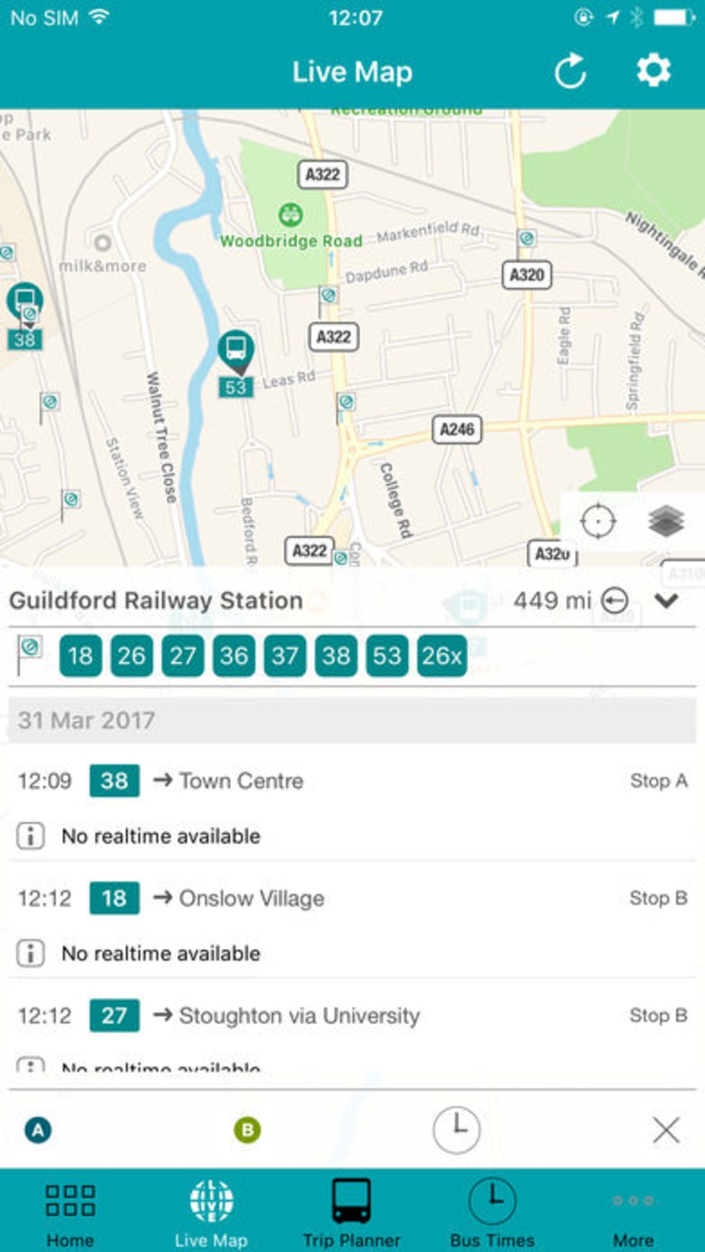 best app for bus travel uk