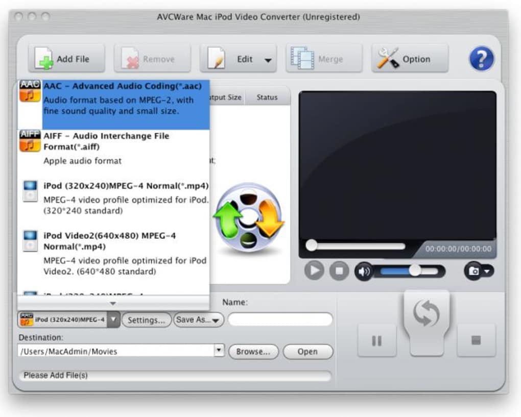 Convertidor de audio a video para mac