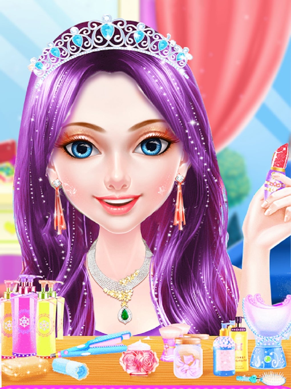 Princess Makeup Salon Girl Games para Android - Baixe o APK na Uptodown