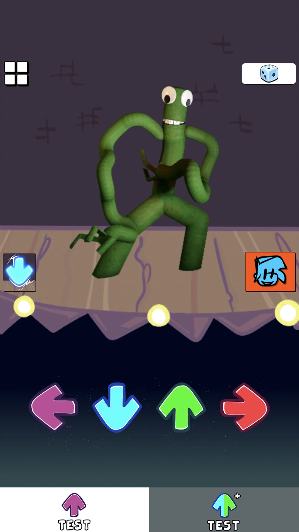 Green Rainbow Friends FNF Mod APK - Free download app for Android