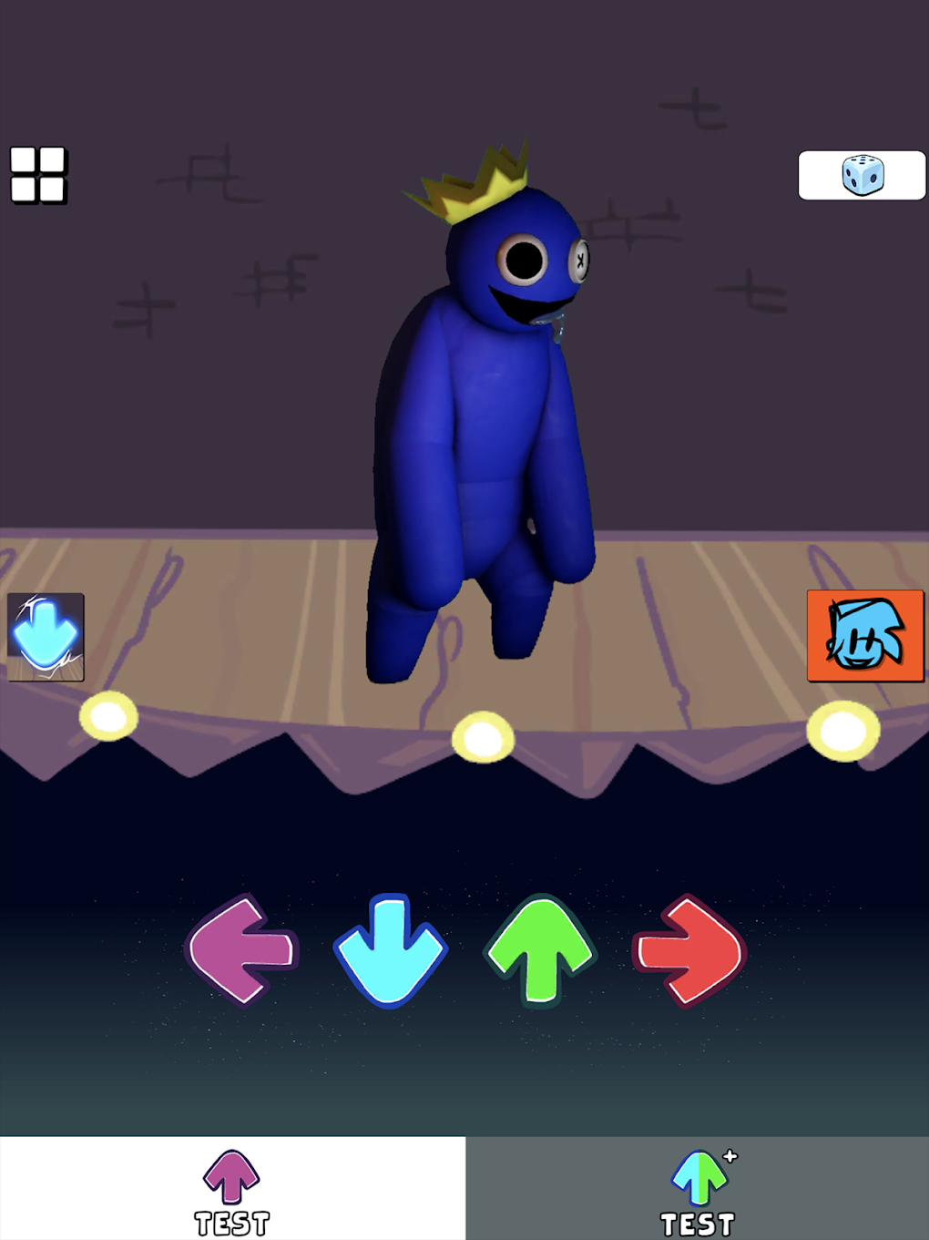 Purple RAINBOW Friends FNF Mod APK for Android Download