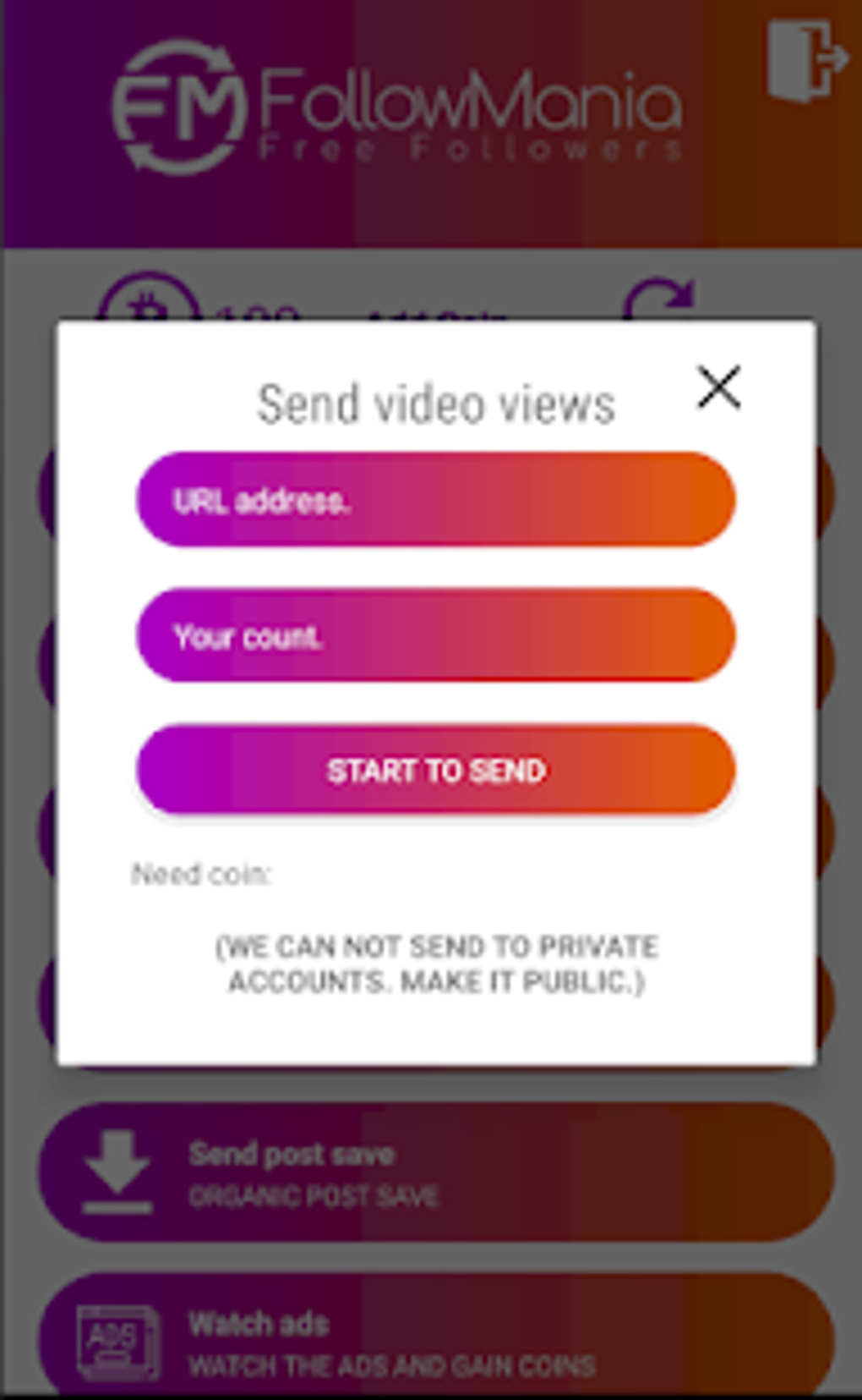 Public send. Telvpn skachat. Приложение get views Instagram ты можешь найти. LAYKEE APK skachat.