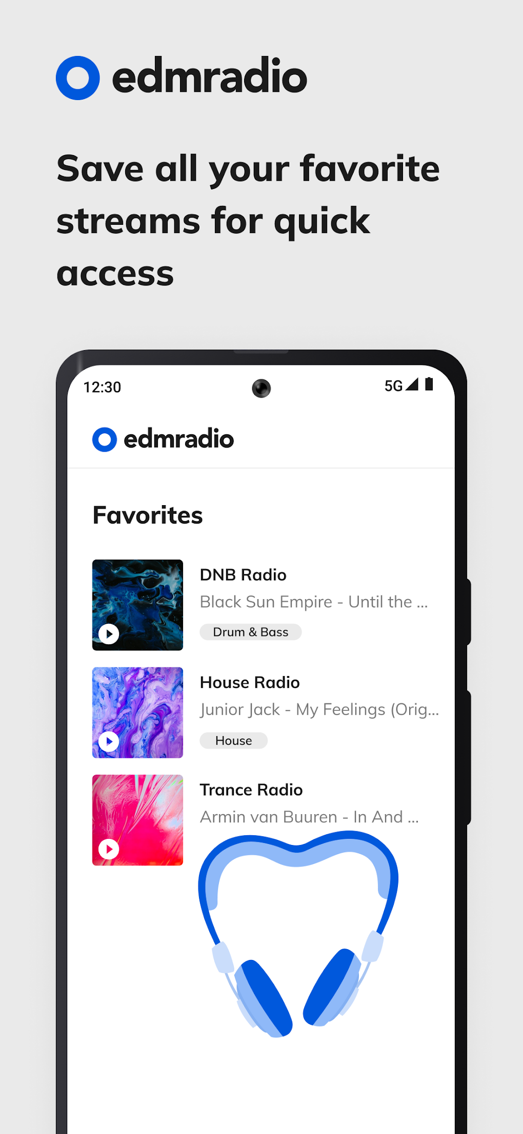 Edmradio - Dance Music Radio для Android — Скачать