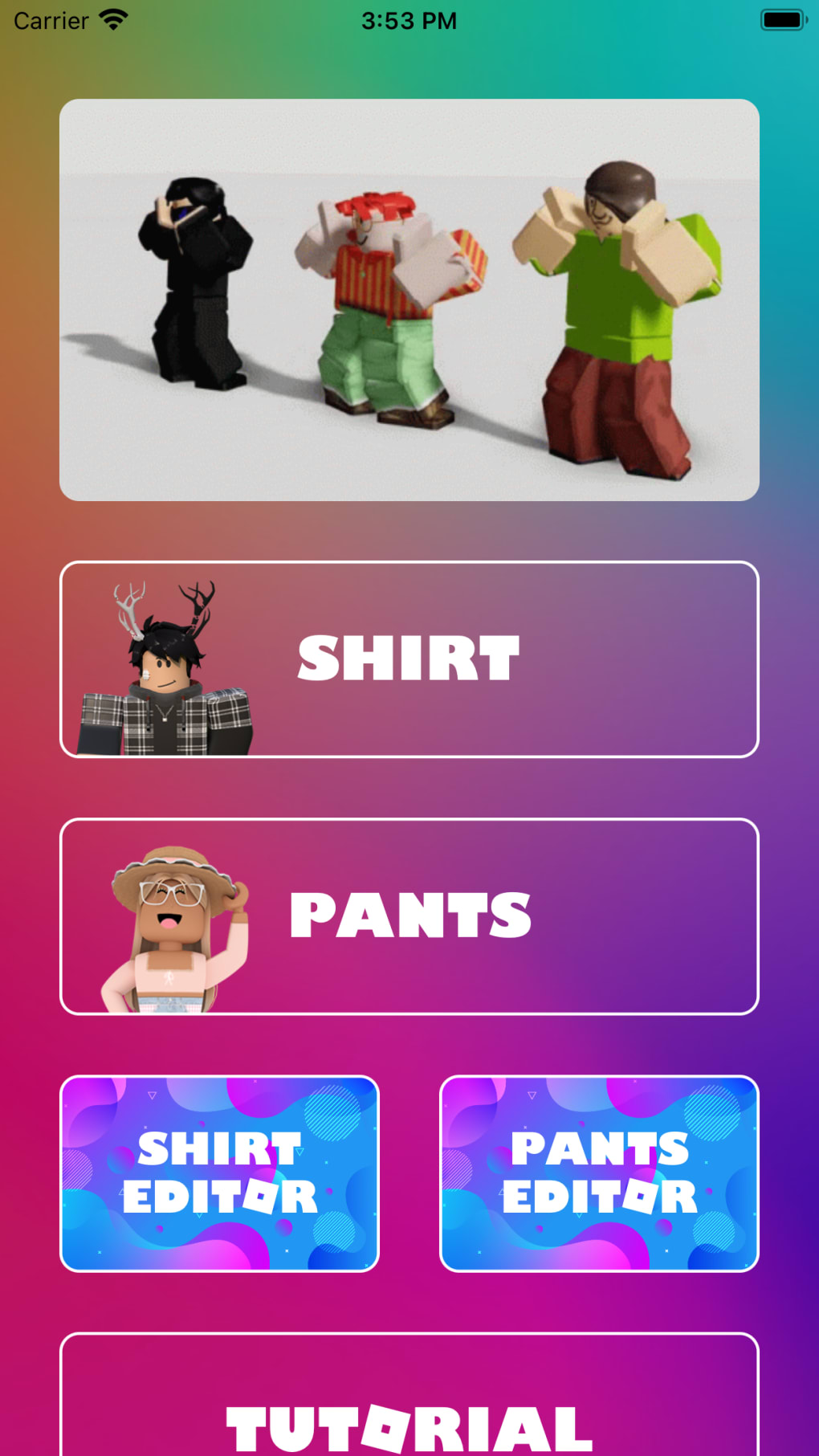 Skins For Roblox - Skin Editor for iPhone - Download
