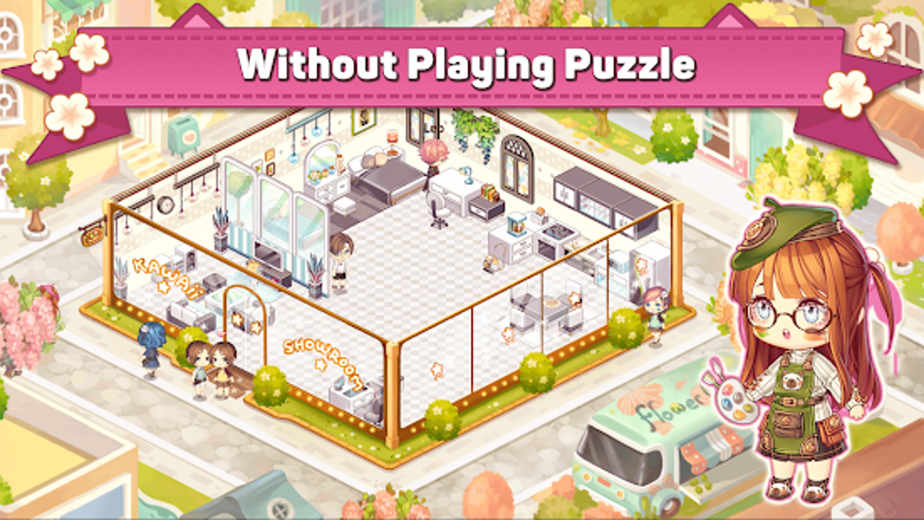 Download Kawaii home design games android on PC