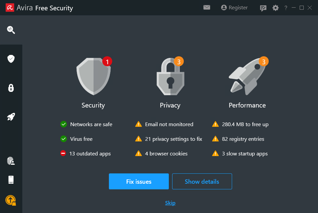 Avira Free Security - 다운로드