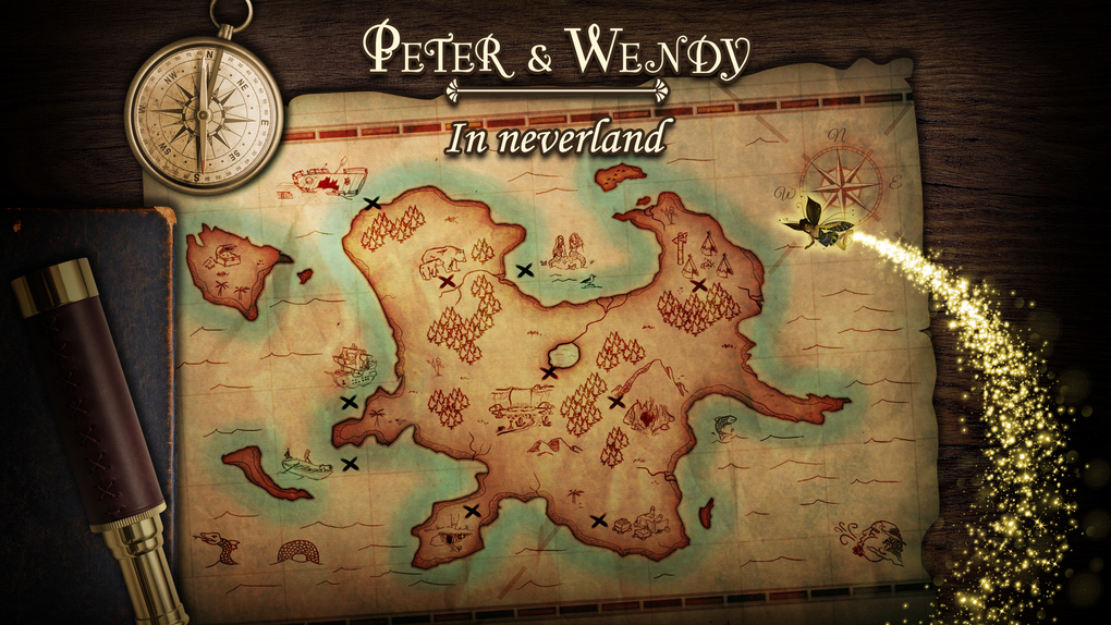 iPhone için Peter Wendy in Neverland - A Hidden Object Adventure - İndir