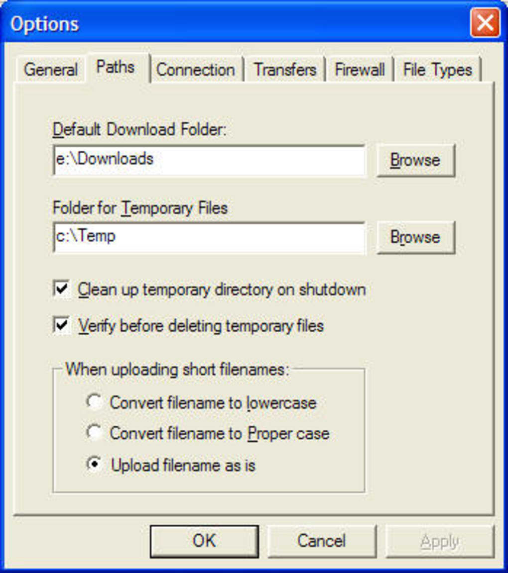 can ftp client download automaticlly files