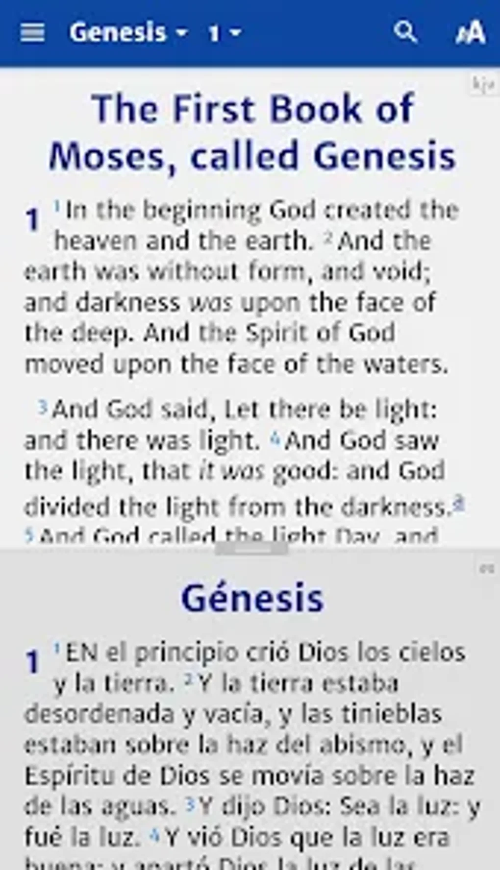 KJV Spanish Bible Para Android Descargar