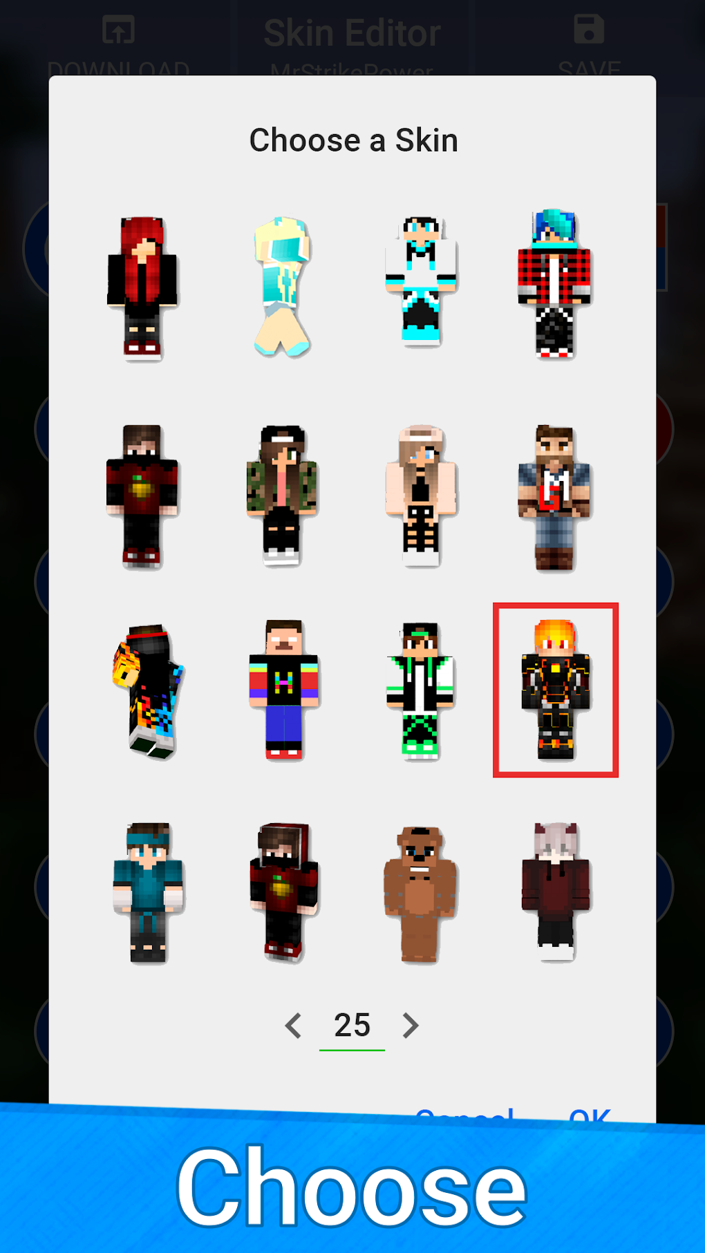 Skin Maker for Minecraft PE for Android - Download