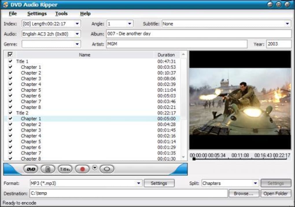 Forberedelse camouflage Portico ImToo DVD Audio Ripper - Download