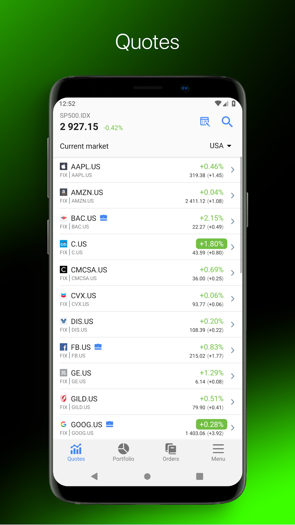 Tradernet.UA для Android — Скачать