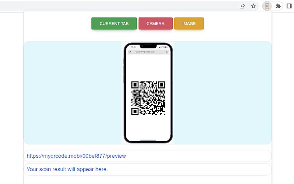 QR Code Scanner for Google Chrome™ for Google Chrome - Extension Download