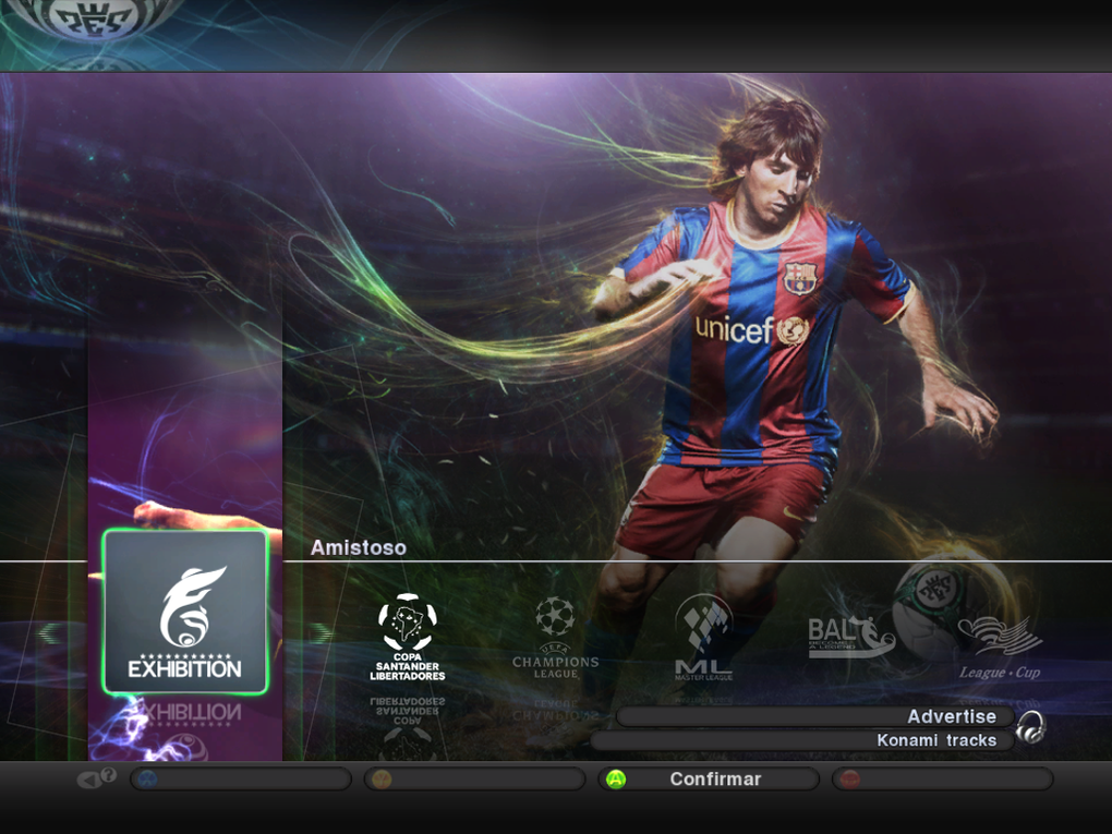 PES 2011 para Android, Software