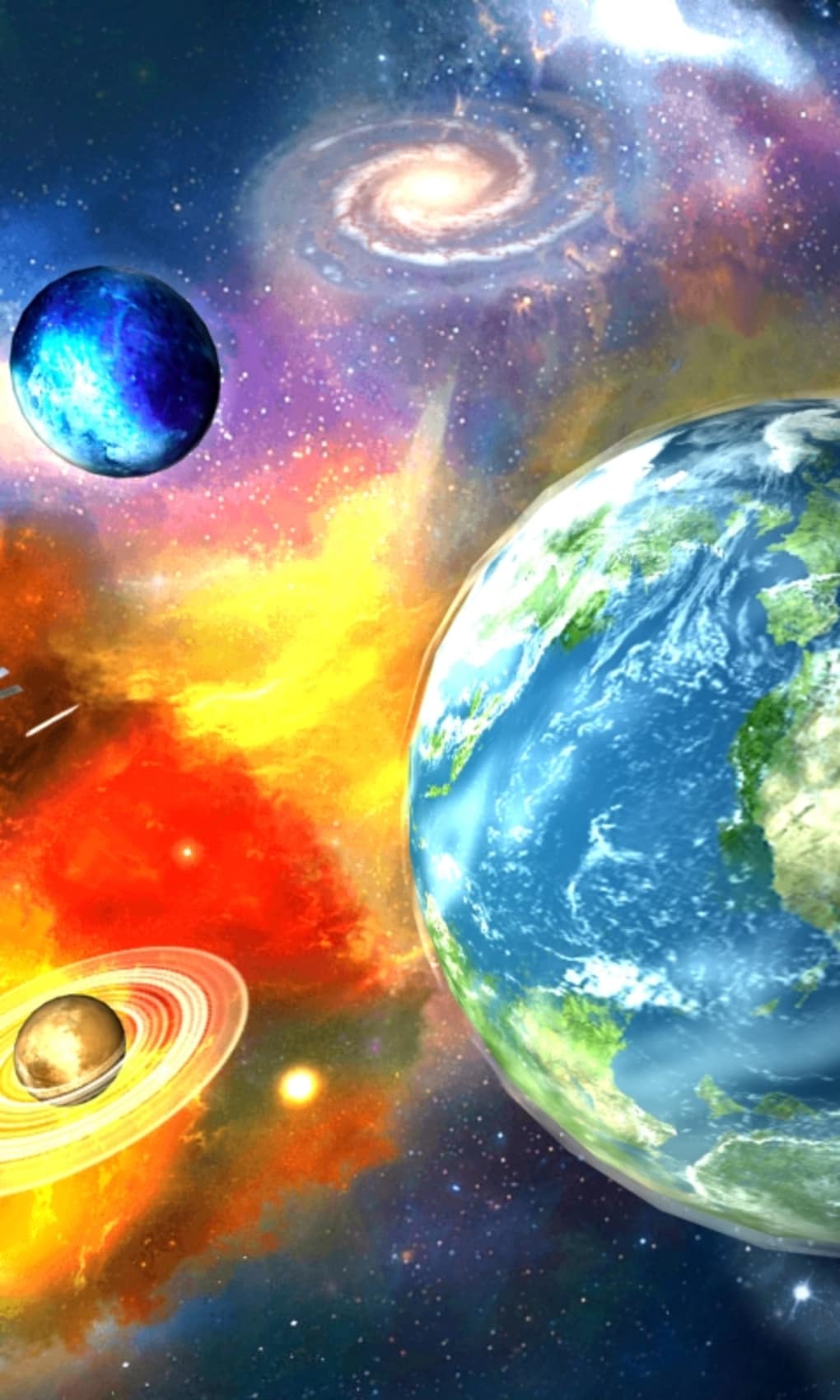 3D Galaxy Live Wallpaper for Android - Download
