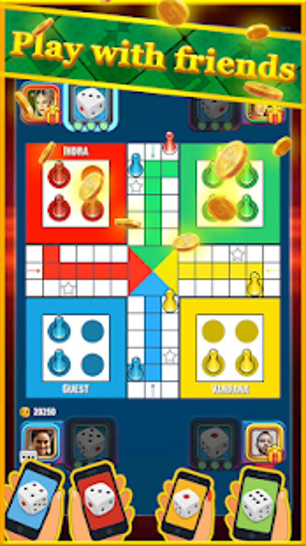 Download do APK de Toque real ludo jogo livre hd para Android