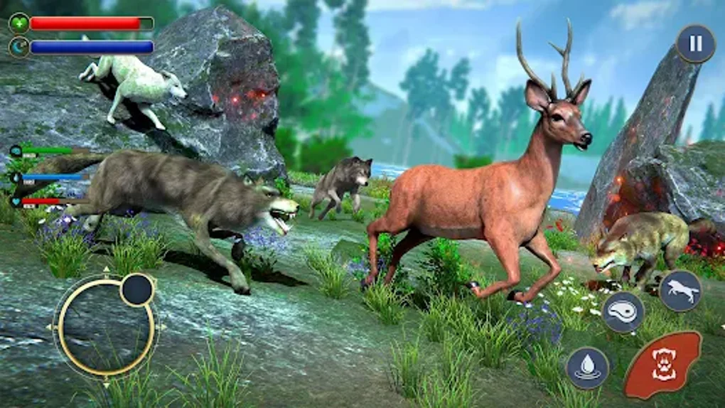 Wolf Sim: Offline Animal Games para Android - Download