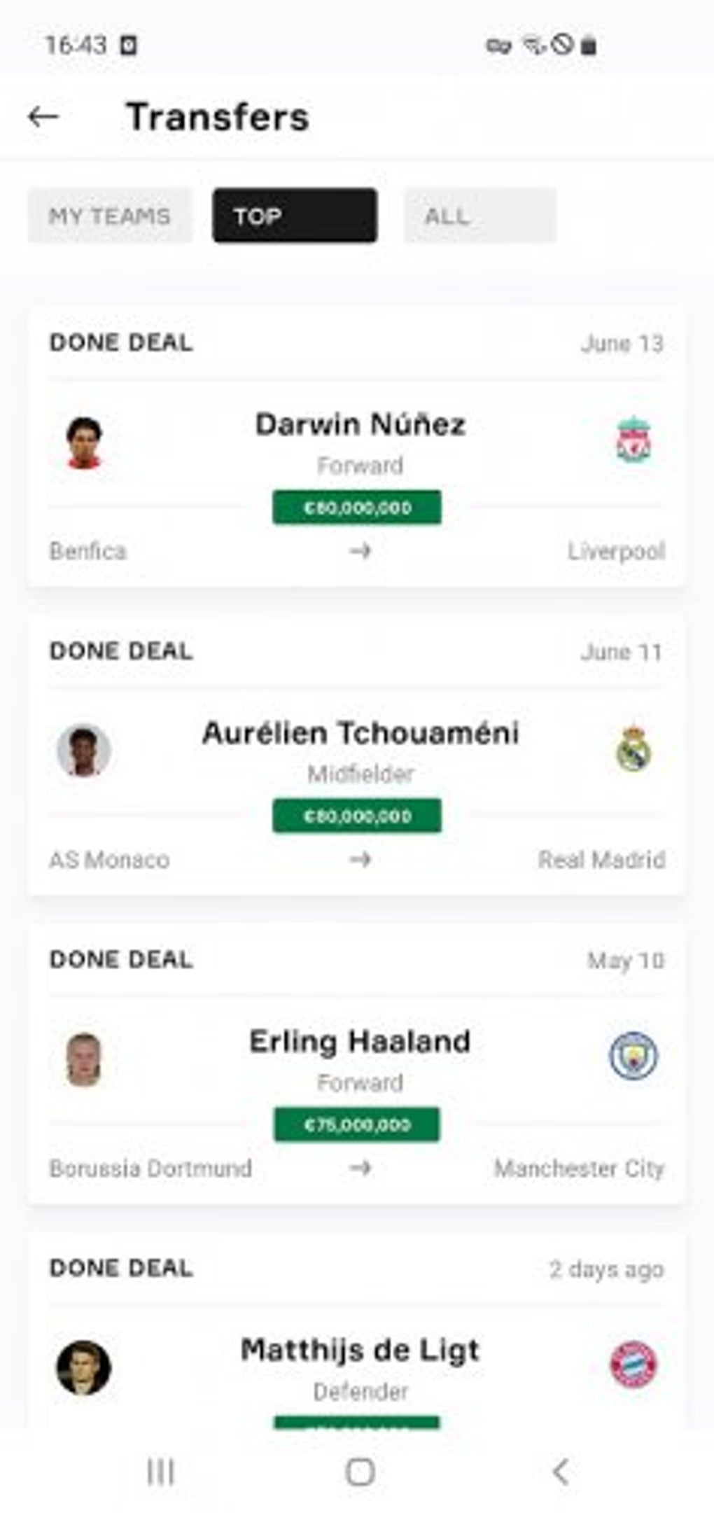 OneFootball ao vivo: assistir aos jogos de futebol; como baixar e