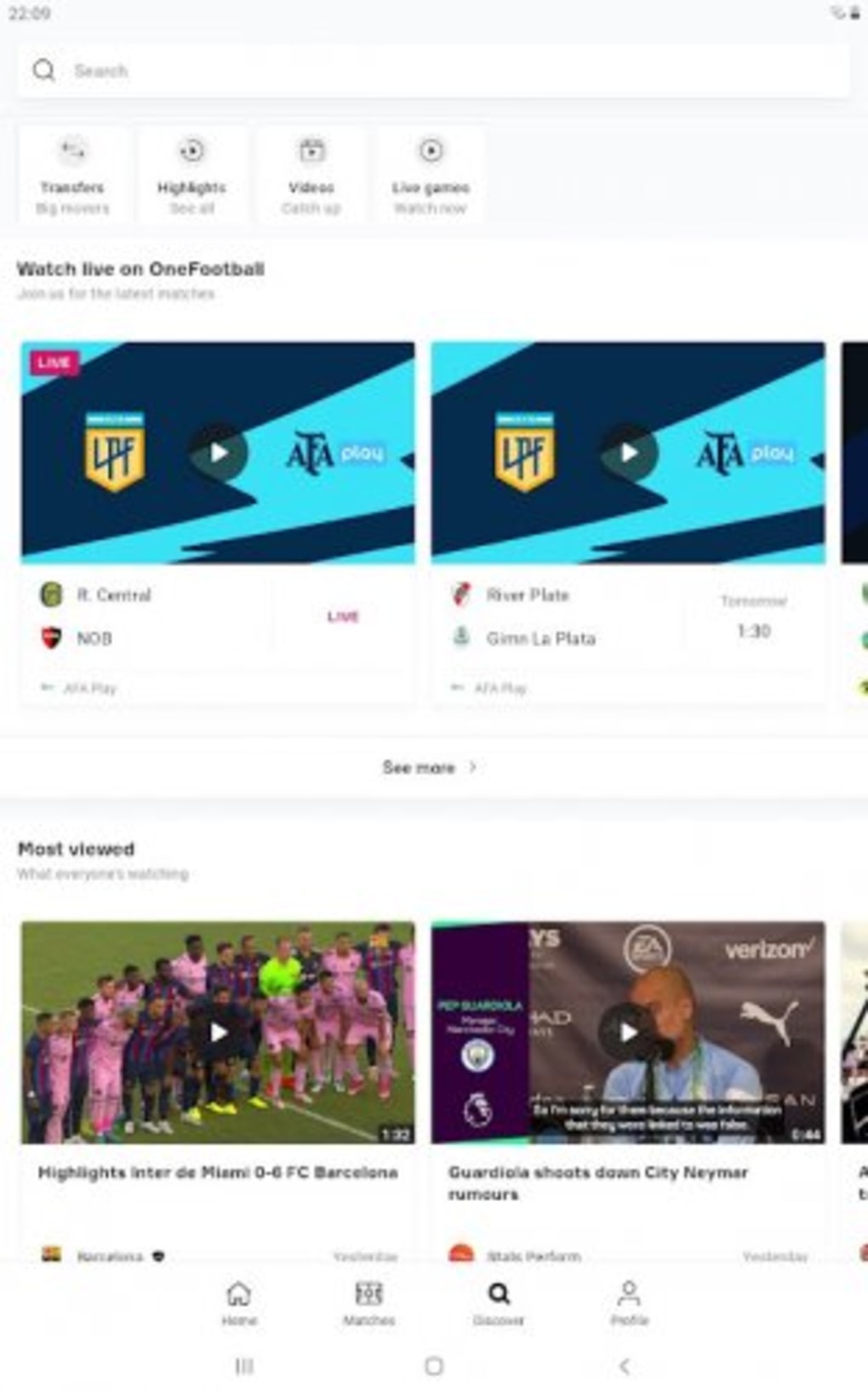 Onefootball Live Soccer Scores APK für Android