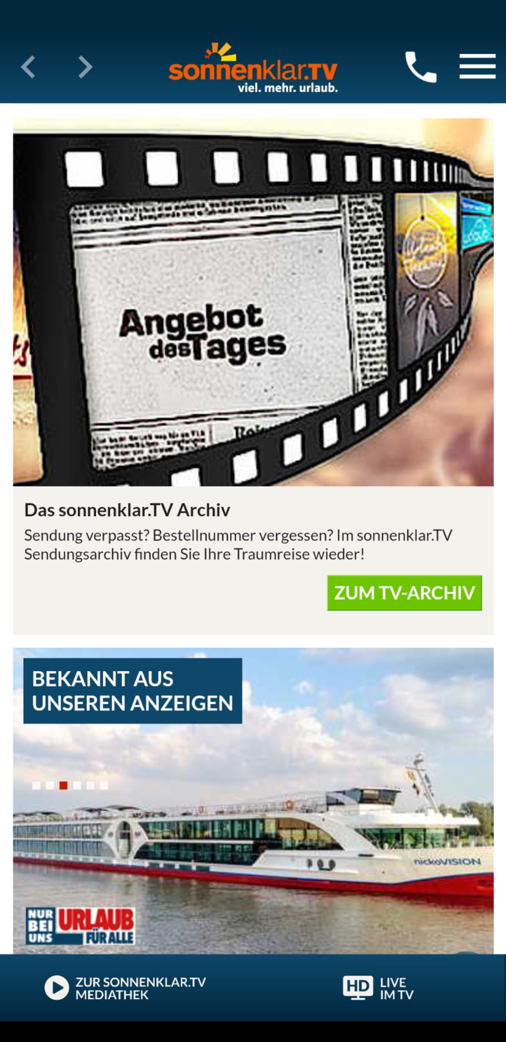 sonnenklar.TV Günstig Reisen APK para Android - Download