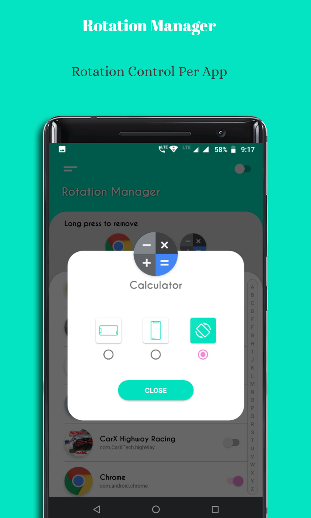 Rotation Manager  Screen Orientation Manager APK for Android  Download