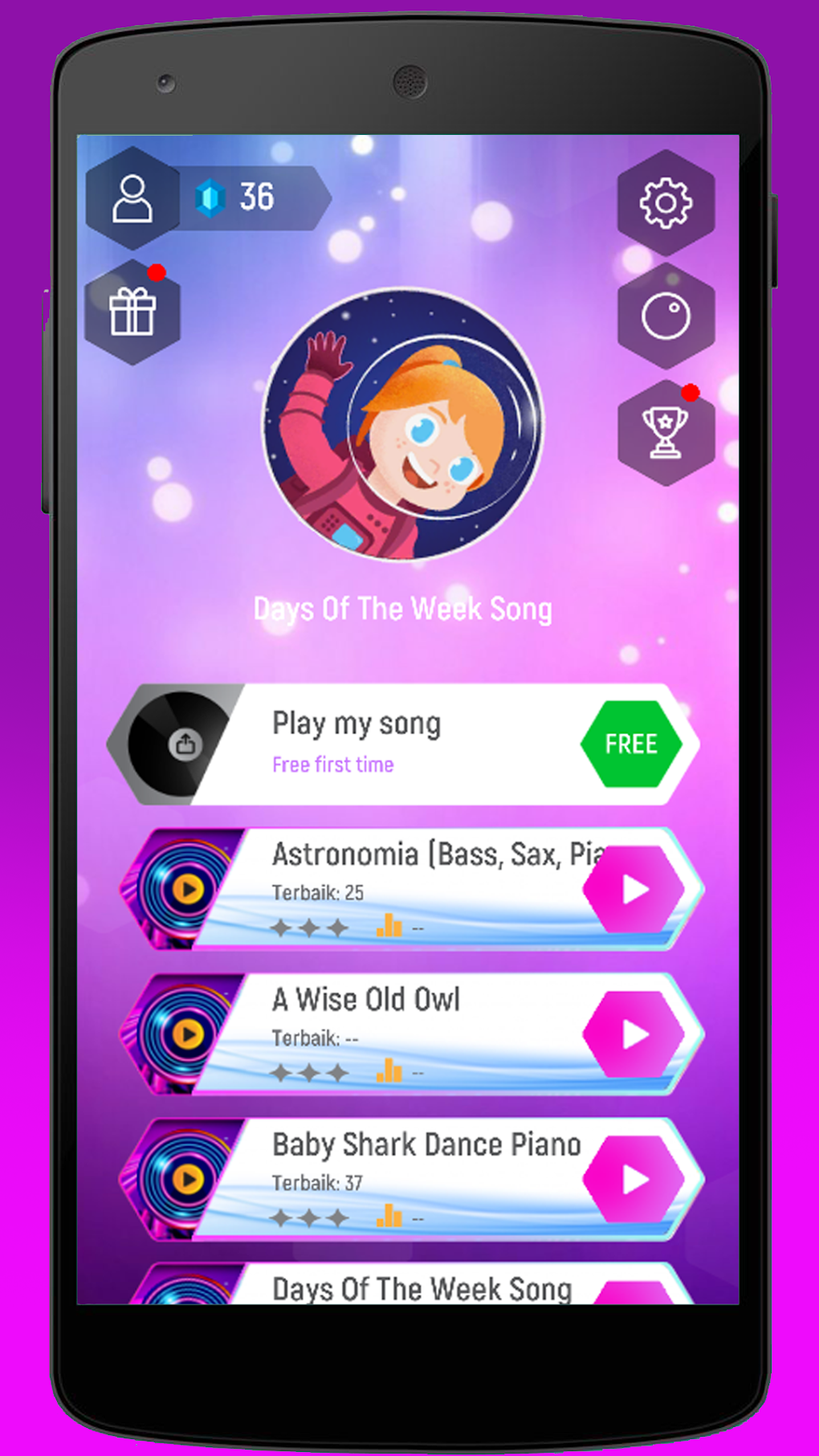 A For Adley Magic Tiles Hop Games For Android Download