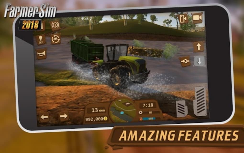 SAIU! Farmer Sim 2018 - Novo jogo de Fazenda para Celular (Android/iOS) 