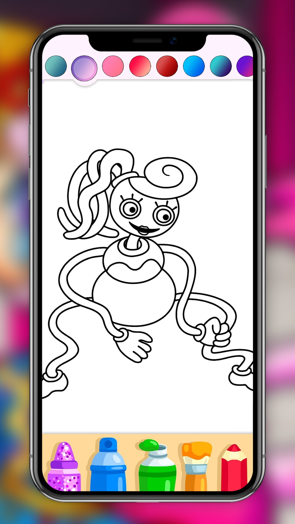 Mommy long legs coloring para Android - Download