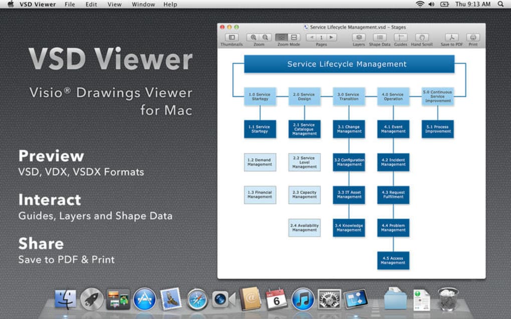 free vdx file viewer for mac
