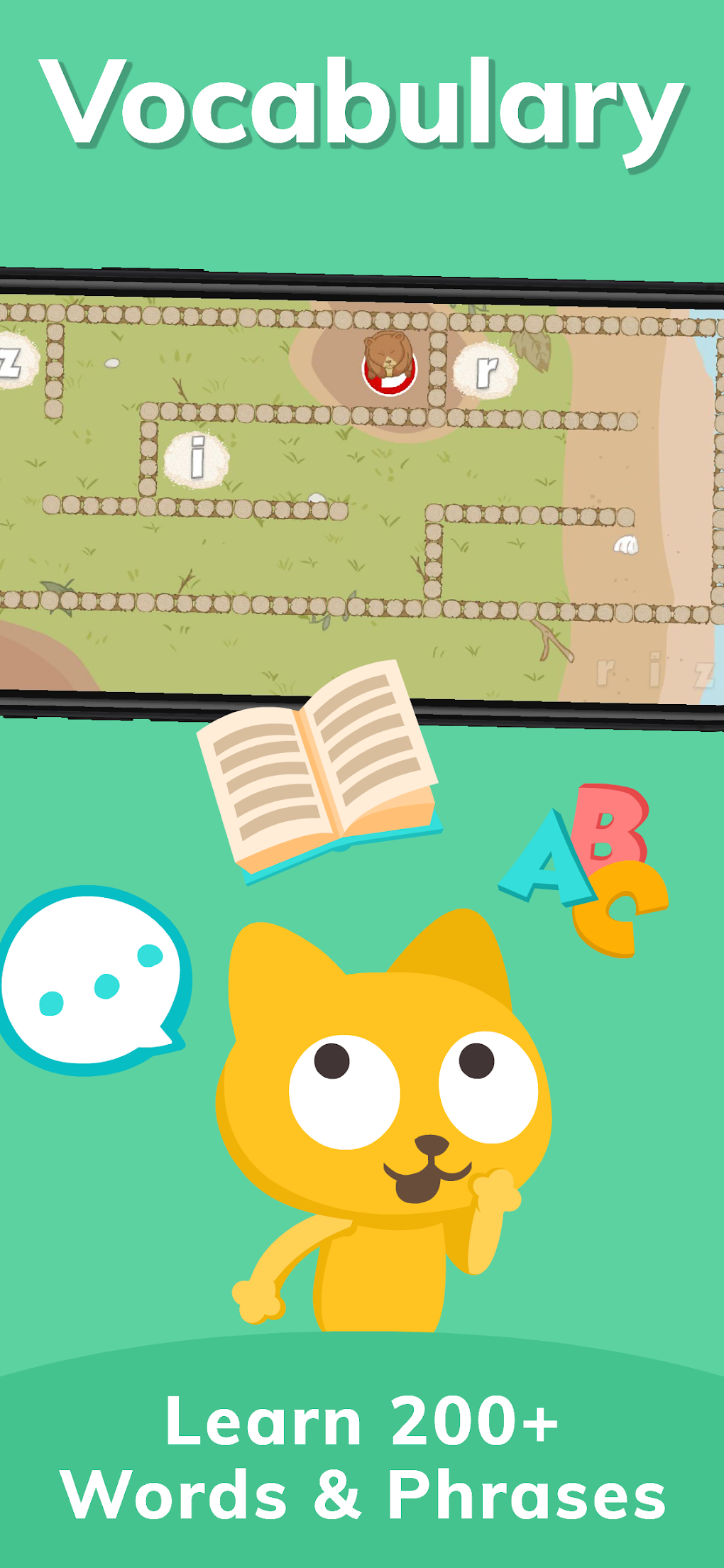 Studycat: Learn French for Kids для Android — Скачать