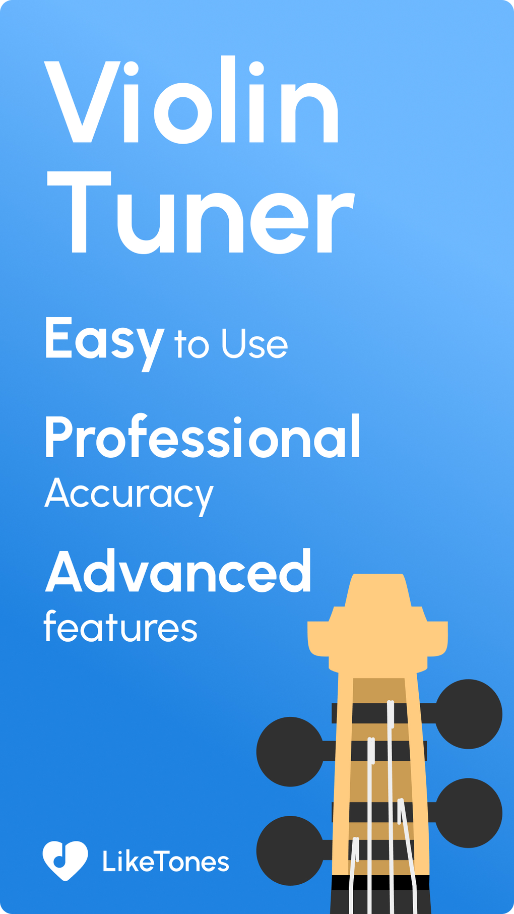 Violin Tuner - LikeTones for iPhone - Download