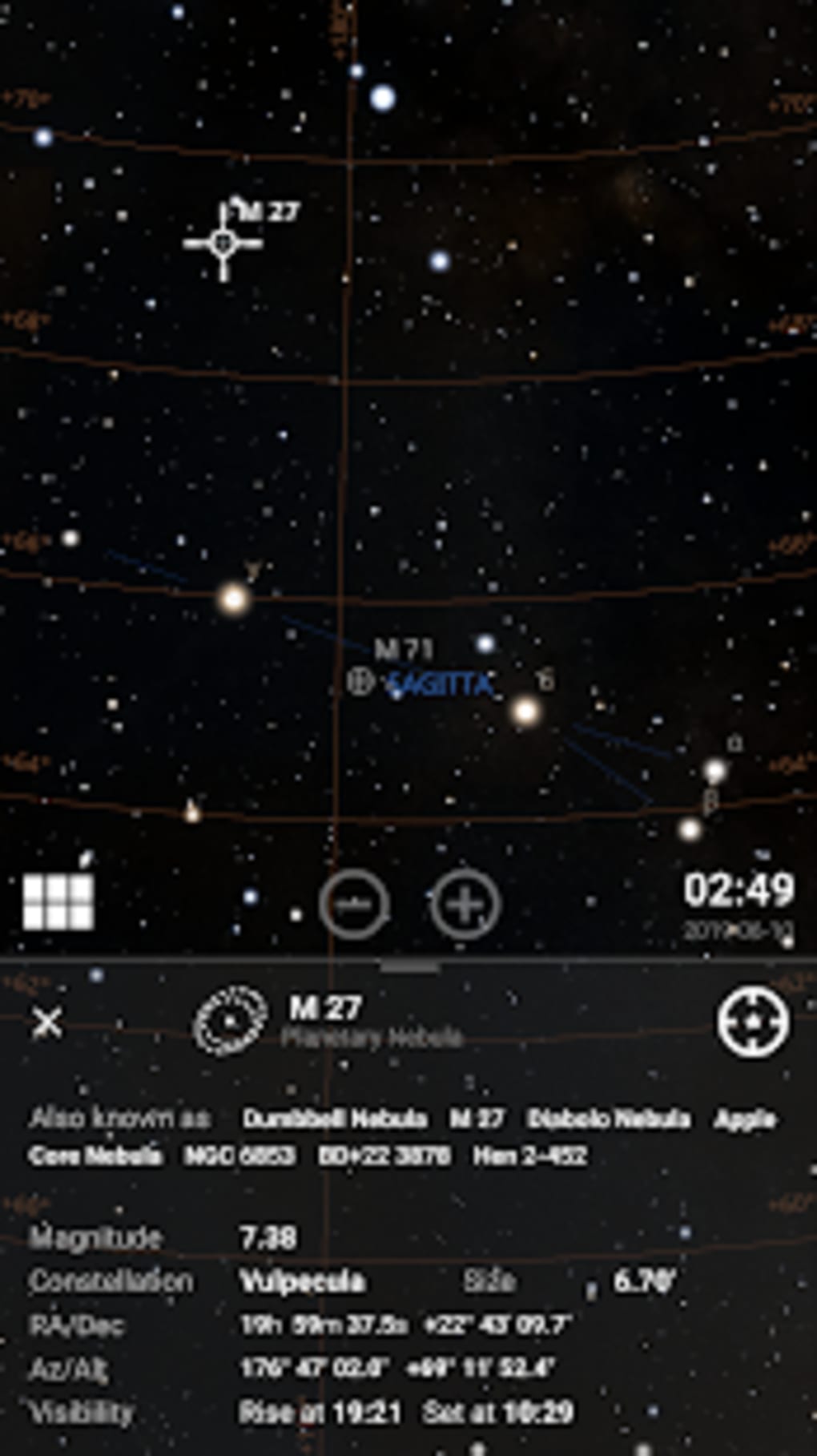 stellarium plus mobile app