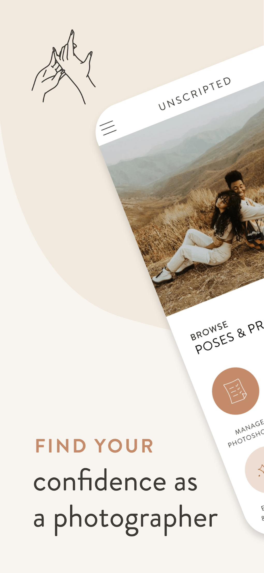 Unscripted - Posing Guide For Photographers Cho Android - Tải Về