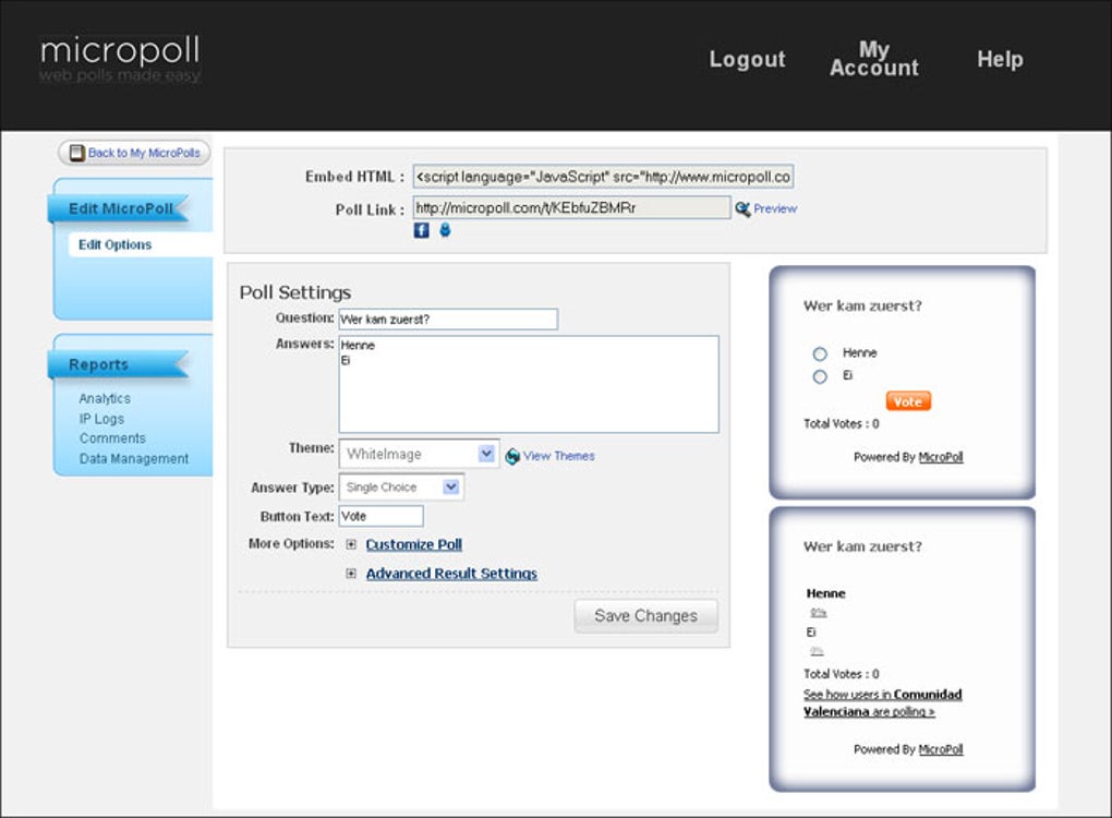 Micropoll Online