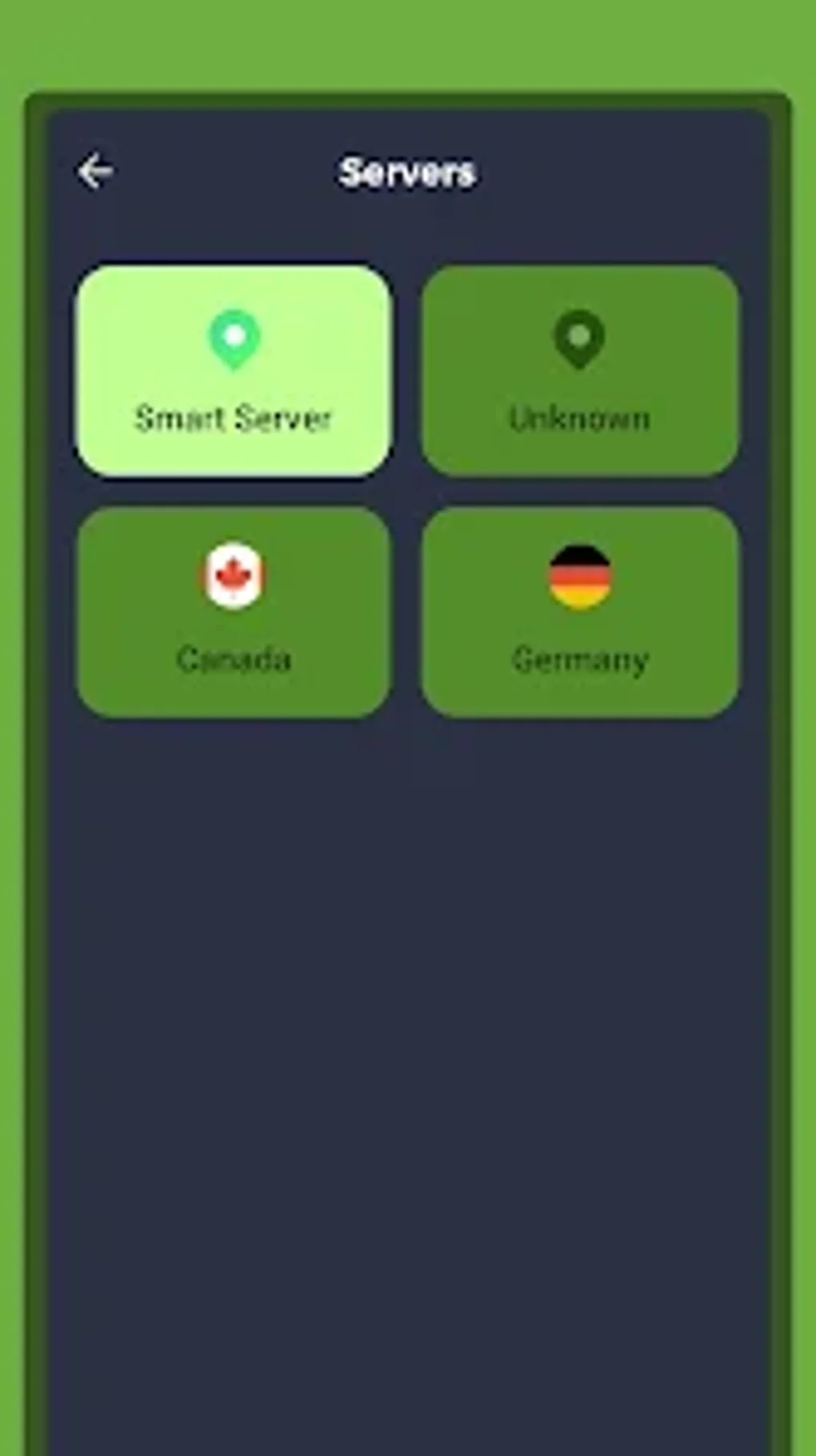 Green VPN pour Android - Télécharger