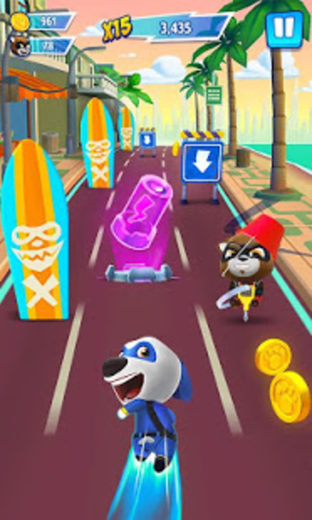 Talking Tom Hero Dash Run Game For Android Download