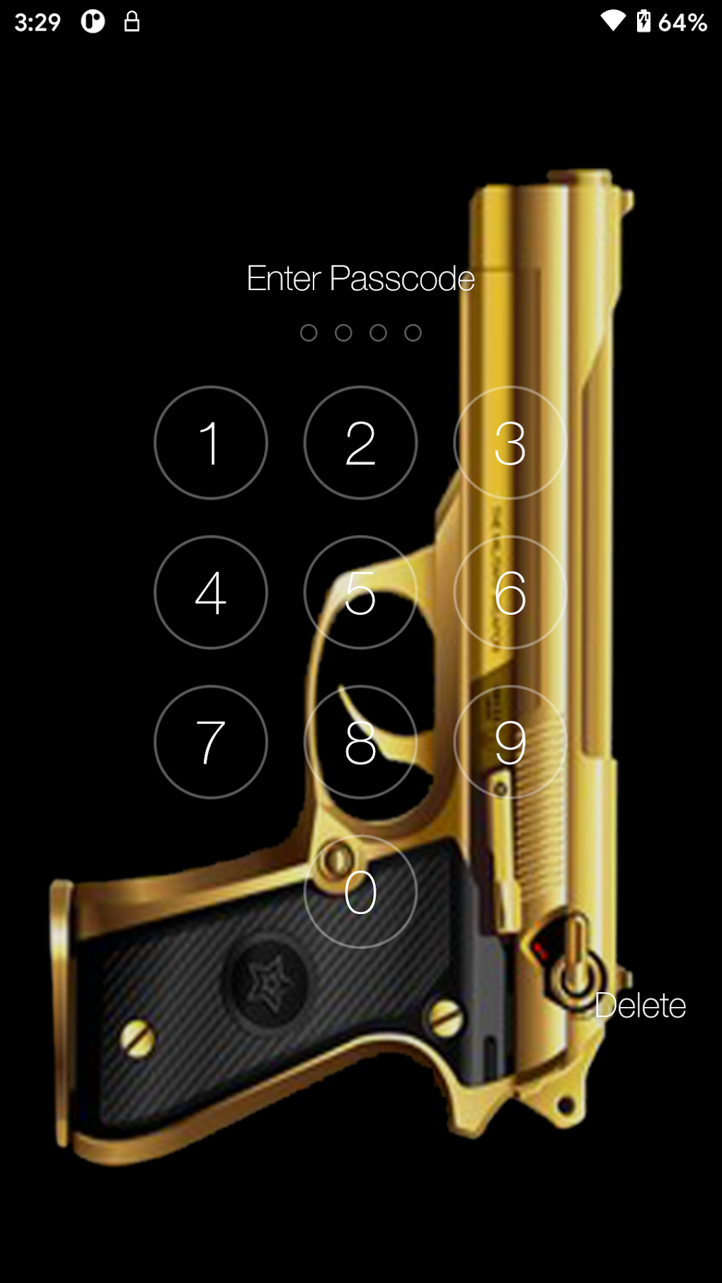 Gun Fire Lock Screen для Android — Скачать