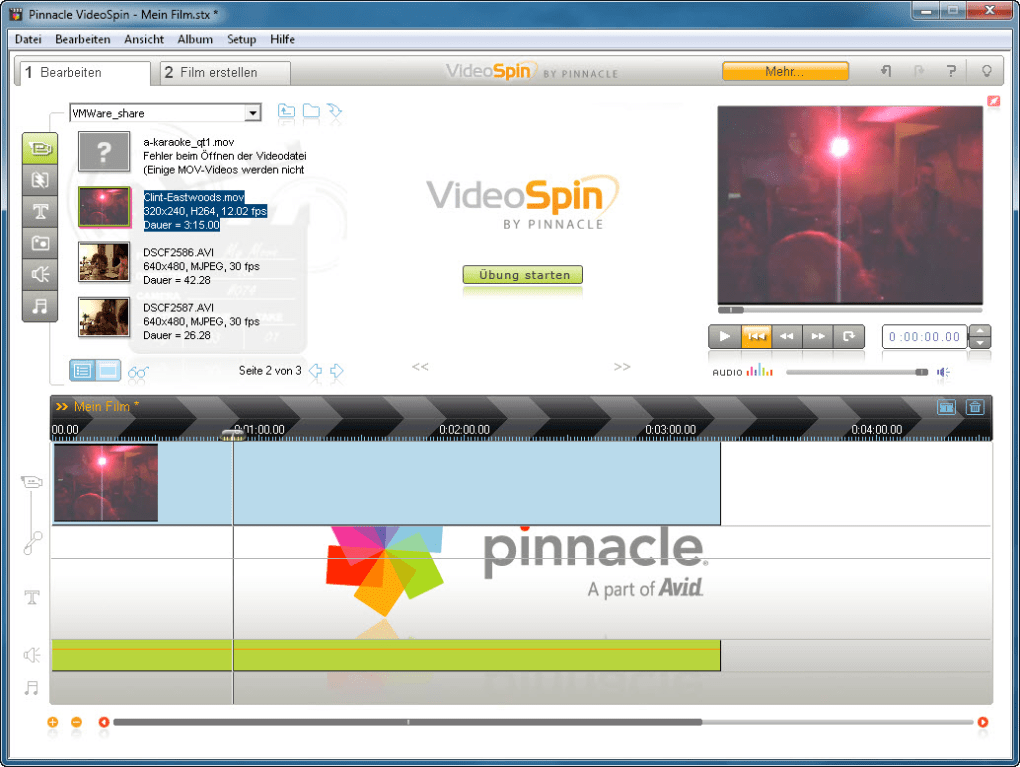 videospin pour windows xp