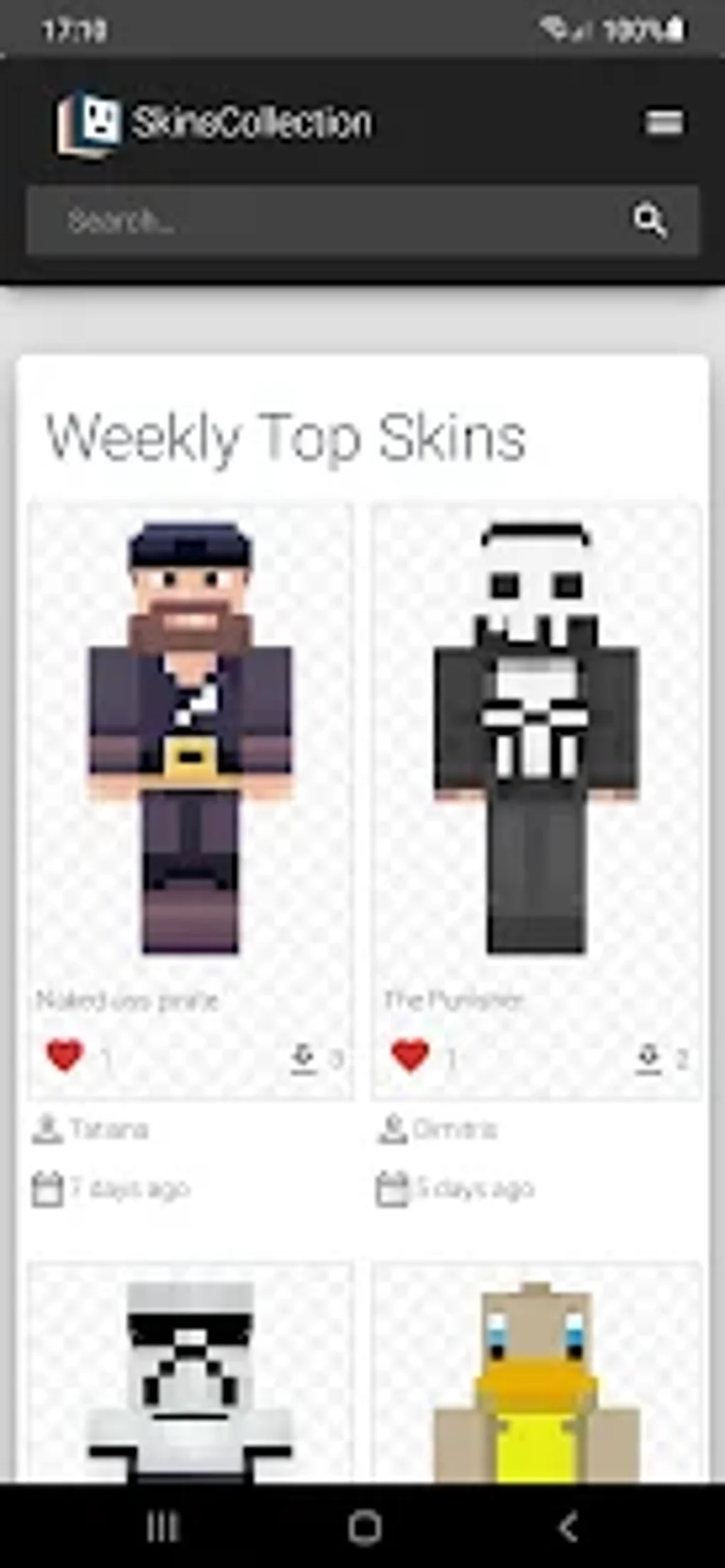 Minecraft Skins Collection for Android - Download