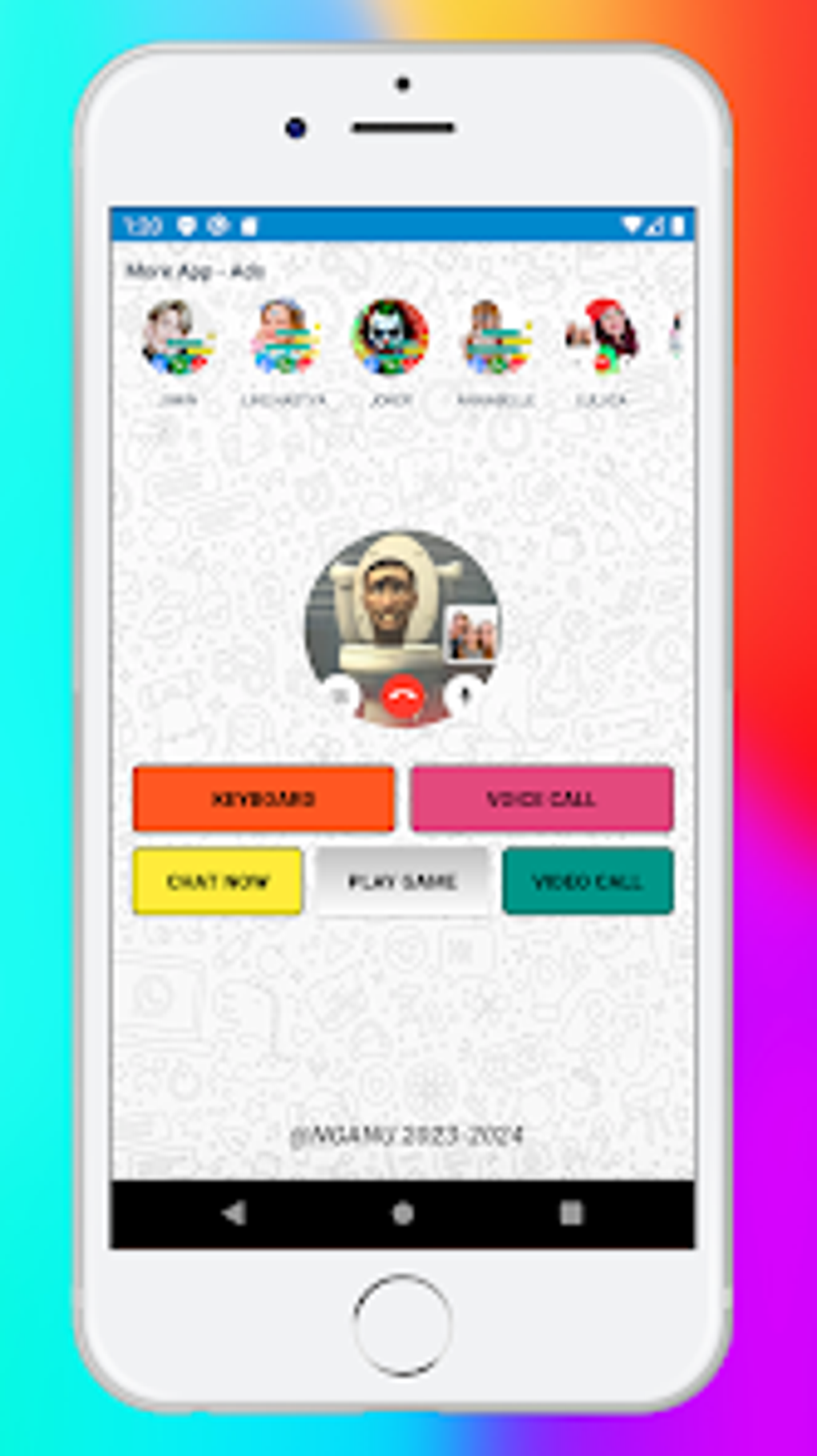 Skibidi toilet video call pran для Android — Скачать